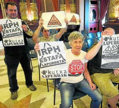 Iniciativa contra el IRPH en el pleno del ayuntamiento de Donostia