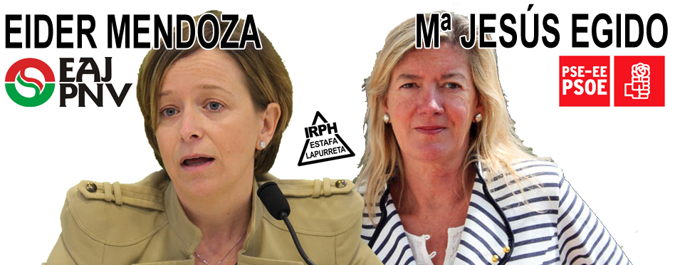 PNV eta PSEko batzarkideek biktimoi barre egiten digute